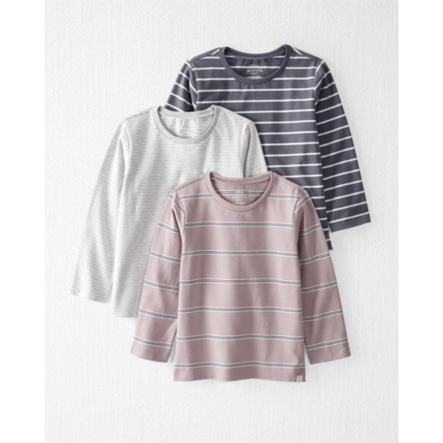 Carters Multi Toddler 3-Pack Organic Cotton Striped Tees