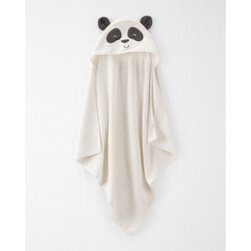 Carters Panda Baby Organic Cotton Towel