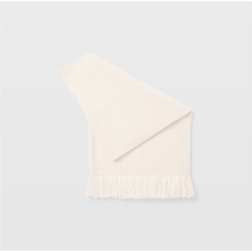 Clubmonaco Texture Fringe Blanket