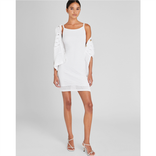 Clubmonaco Open Stitch Mini Dress