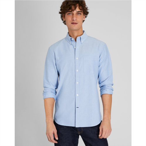 Clubmonaco Long Sleeve Solid Oxford Shirt