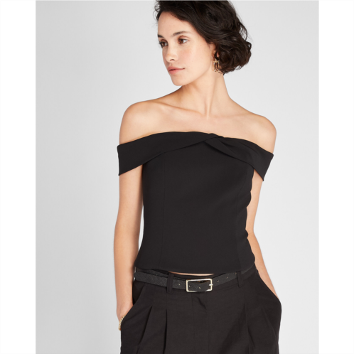 Clubmonaco Off The Shoulder Draped Top