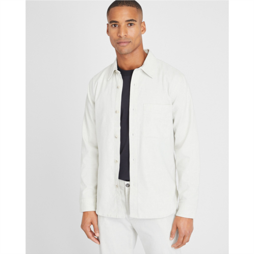 Clubmonaco Long Sleeve Heathered Standard Shirt