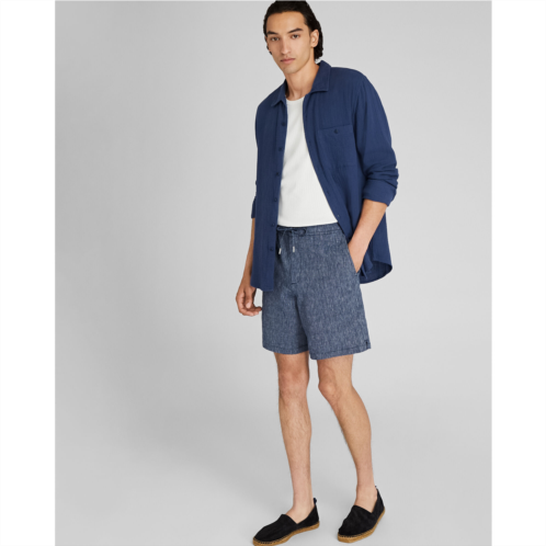 Clubmonaco Elasticated Linen Short