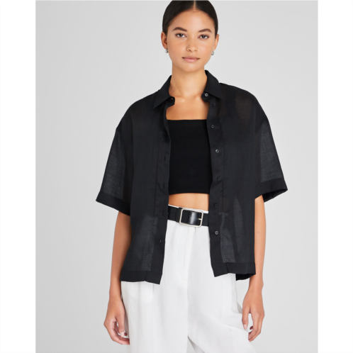 Clubmonaco Ramie Button-Down Shirt