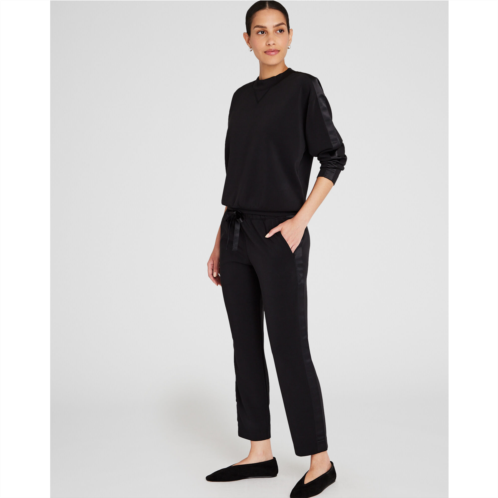 Clubmonaco Satin Stripe Knit Pant