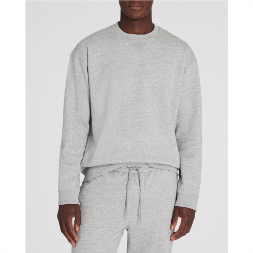 Clubmonaco Relaxed Terry Crewneck