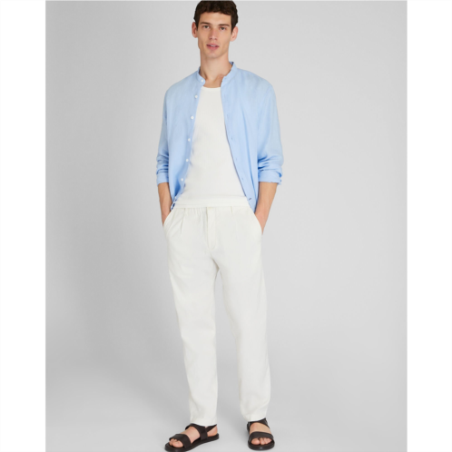 Clubmonaco Relaxed Tapered Linen-Blend Pant