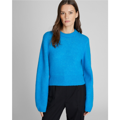 Clubmonaco Cropped Relaxed Crewneck Sweater