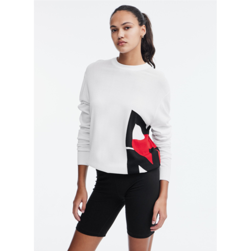 DKNY SWEATER WITH SIDE LOGO