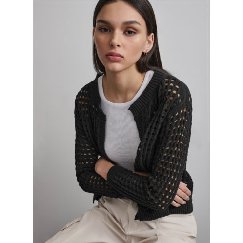 DKNY OPEN FRONT SWEATER