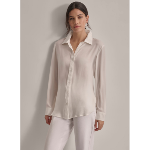 DKNY BUTTON UP WOVEN SHIRT