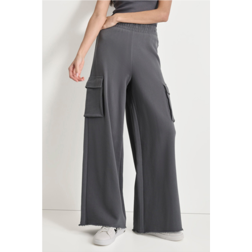 DKNY CARGO WIDE LEG PANTS