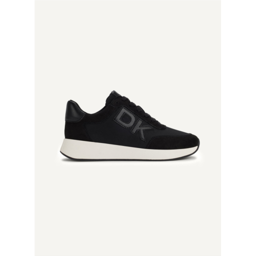 DKNY OAKS LOGO LACE UP SNEAKER