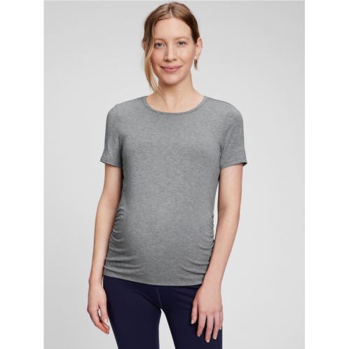 Maternity GapFit Breathe Side Shirring T-Shirt