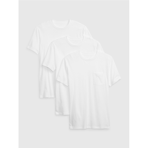 Gap Organic Cotton Pocket T-Shirt (3-Pack)