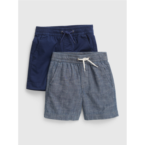 Gap Toddler Easy Pull-On Shorts (2-Pack)