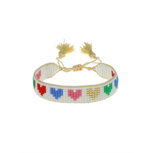 Gap HART Rainbow Hearts Bracelet