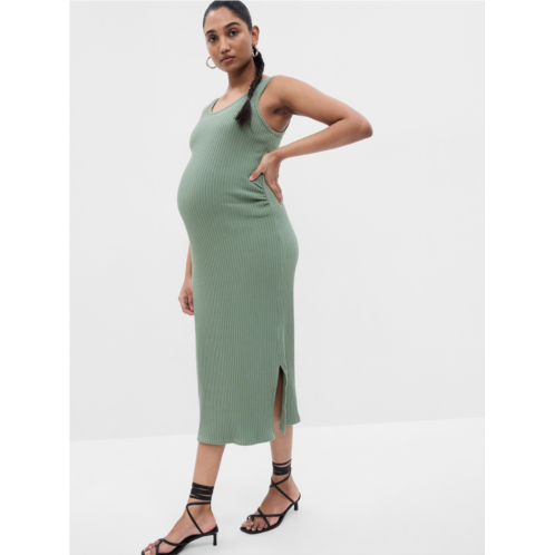 Gap Maternity Rib Tank Dress