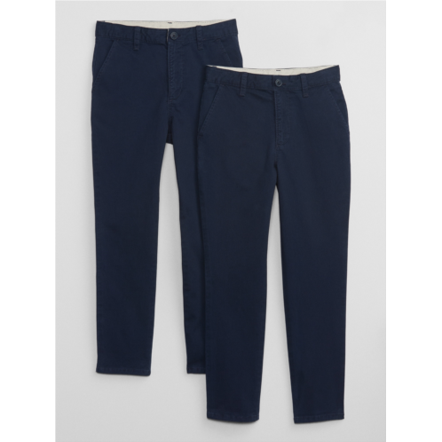 Gap Kids Lived-In Uniform Chinos (2-Pack)