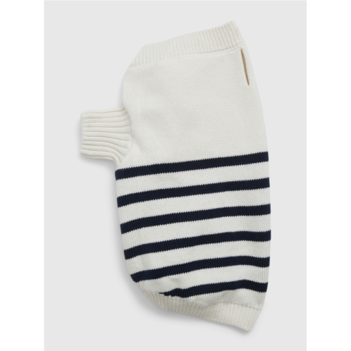 Gap Pet Organic Cotton Striped Sweater Vest