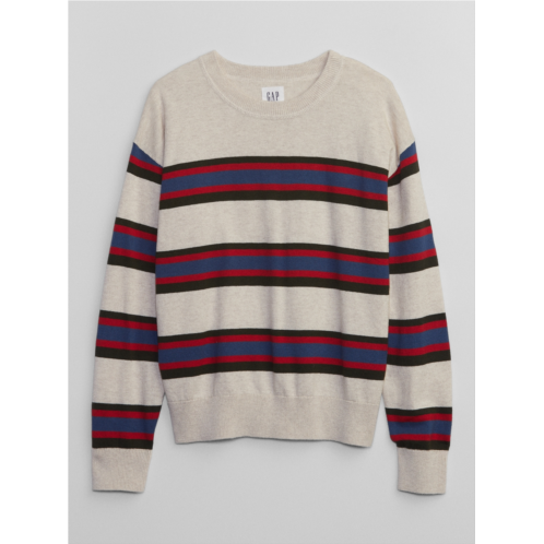Gap Kids Stripe Crewneck Sweater