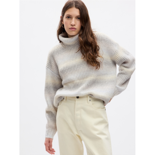 Gap Shaker-Stitch Turtleneck Sweater