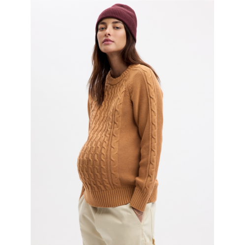Gap Maternity Cable-Knit Sweater