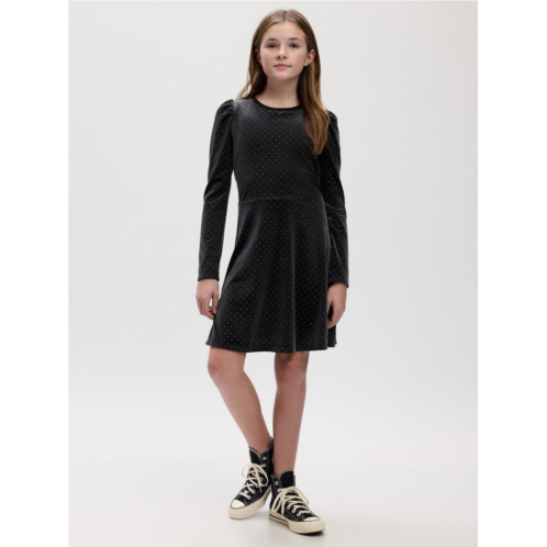 Gap Kids Velvet Skater Dress