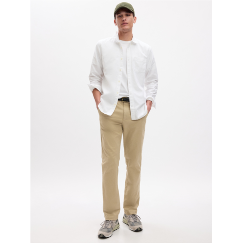 Modern Khakis in Straight Fit with GapFlex