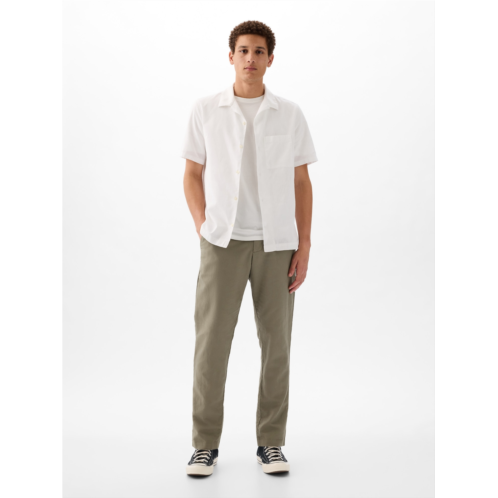 Gap Linen-Cotton Trousers in Slim Fit