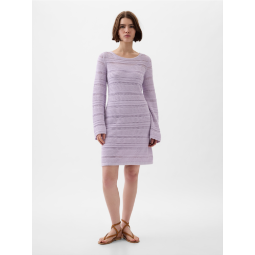 Gap Crochet Mini Dress