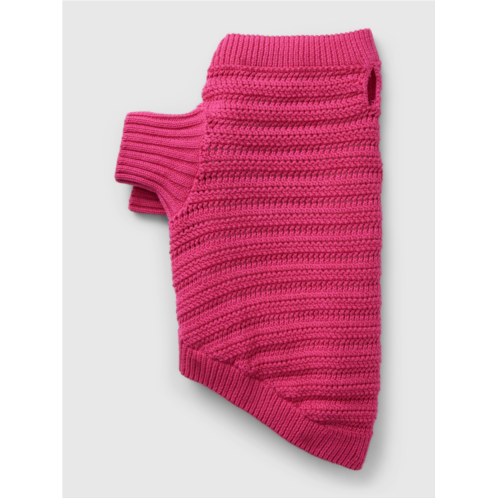 Gap Crochet Pet Sweater