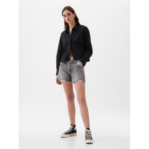 Gap Low Rise Stride Denim Shorts