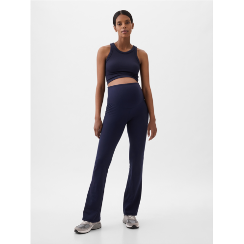 Gap Maternity Power Full Panel Flare Leggings