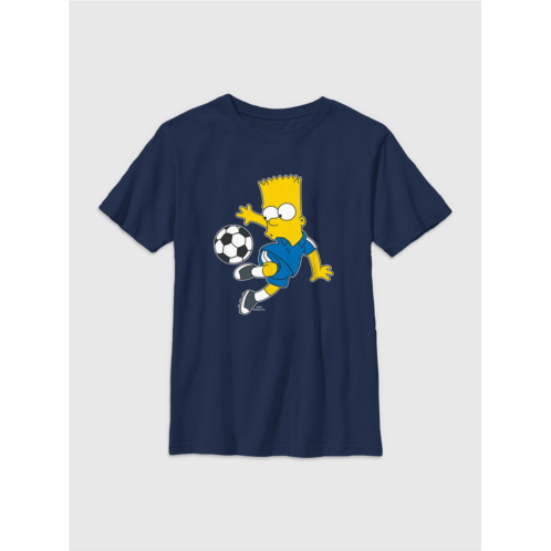 Gap Kids Bart Simpson Soccer Graphic Tee