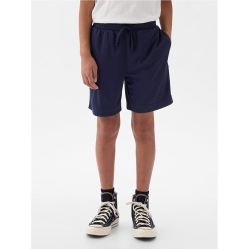 GapFit Kids Recycled Mesh Pull-On Shorts
