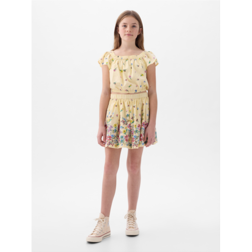 Gap Kids Linen-Cotton Skirt