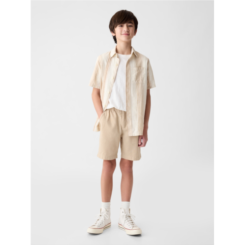 Gap Kids Linen-Cotton Shorts