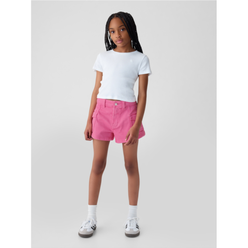 Gap Kids High-Rise Denim Shorts