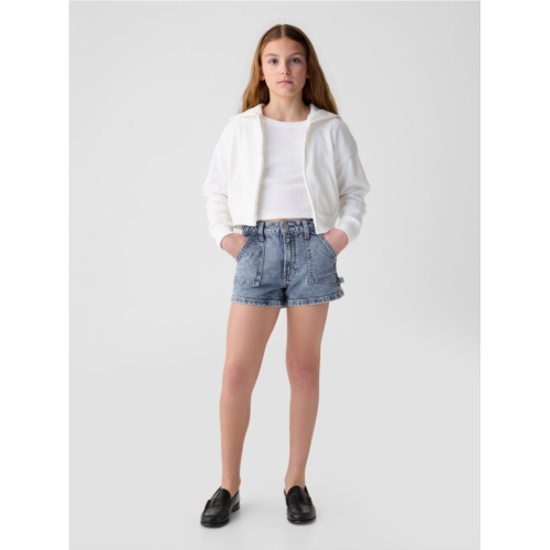 Gap Kids High-Rise Denim Shorts