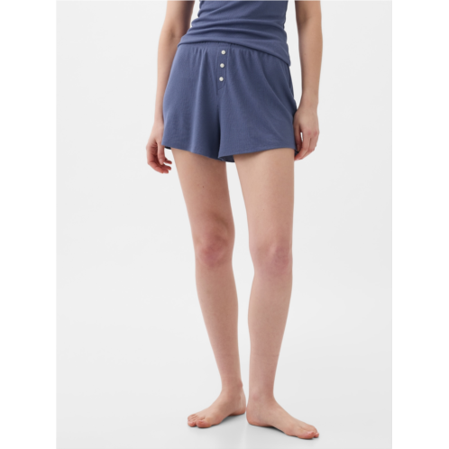 Gap Mini Rib PJ Shorts
