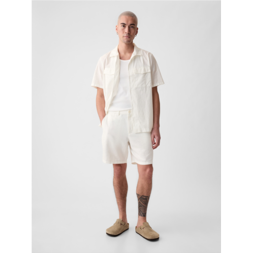 Gap 8 Linen-Cotton Shorts