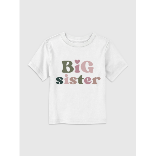 Gap Toddler Big Sister Graphic Tee