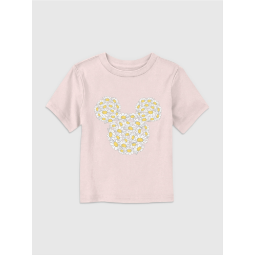 Gap Toddler Mickey And Friends Flowers Graphic Tee