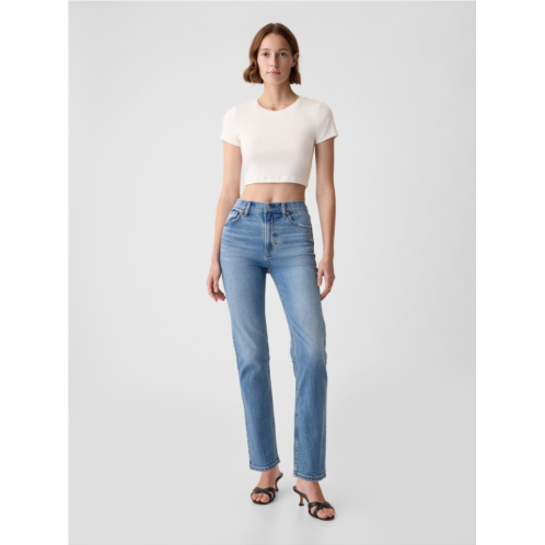 Gap High Rise 90s Straight Jeans