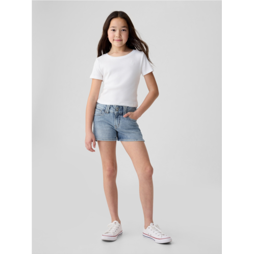 Gap Kids Low Rise Y2K Denim Shortie Shorts