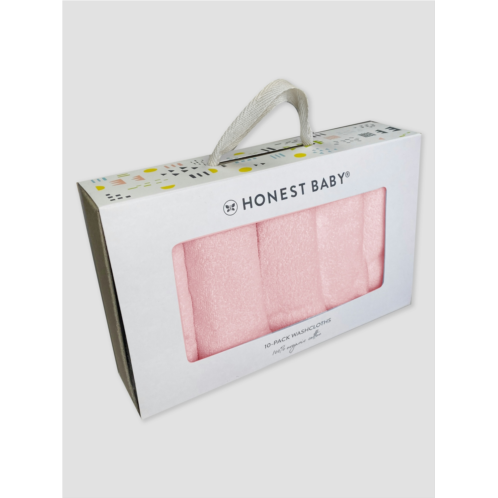 Gap Honest Baby Clothing Ten Pack Organic Cotton Baby Terry Washcloths