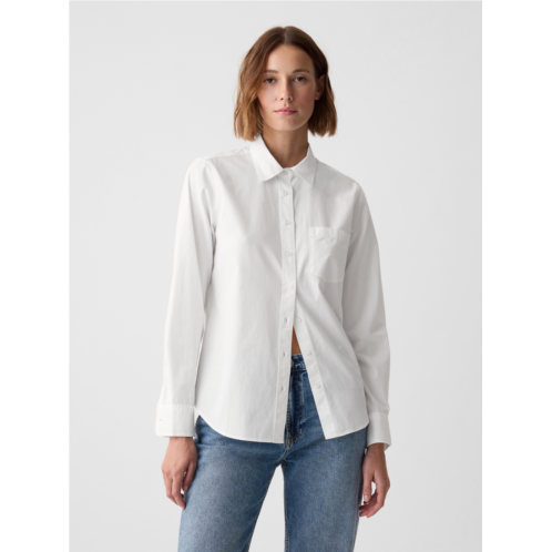 Gap Organic Cotton Poplin Classic Shirt