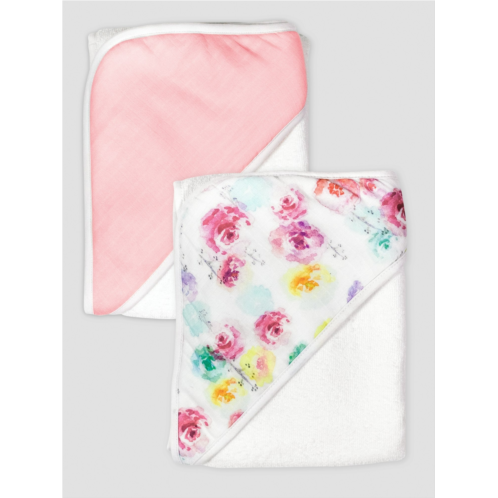 Gap Honest Baby Clothing Two Pack Organic Cotton Hooded Towels